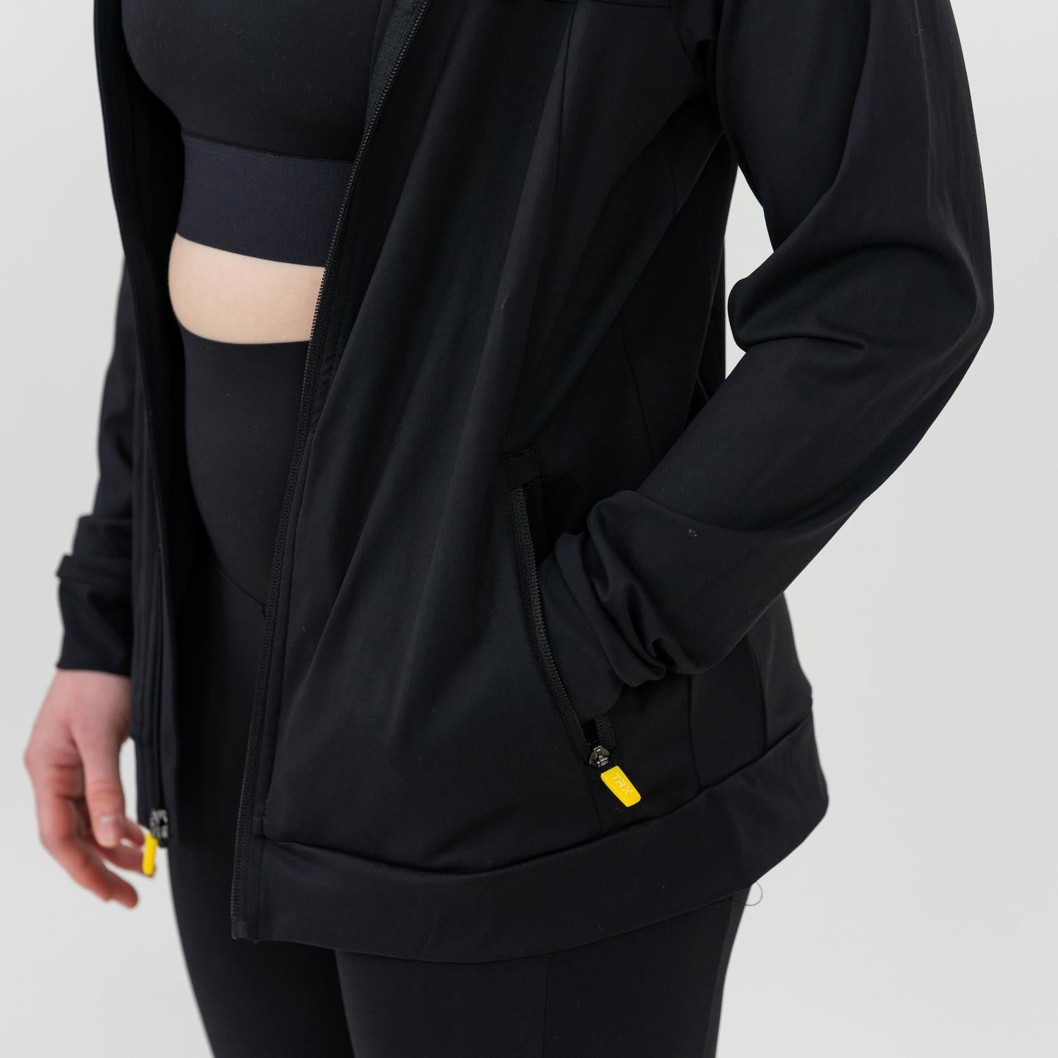 TRX UNISEX FULL-ZIP RAGLAN PERFORMANCE JACKET